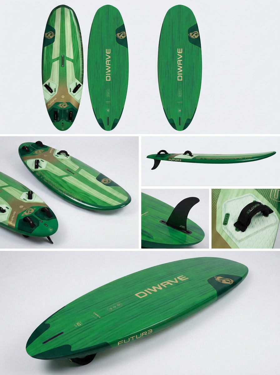 DIWAVE Wave Hunter | Tabla de Windsurf para Navegación en Olas - Imagen 3