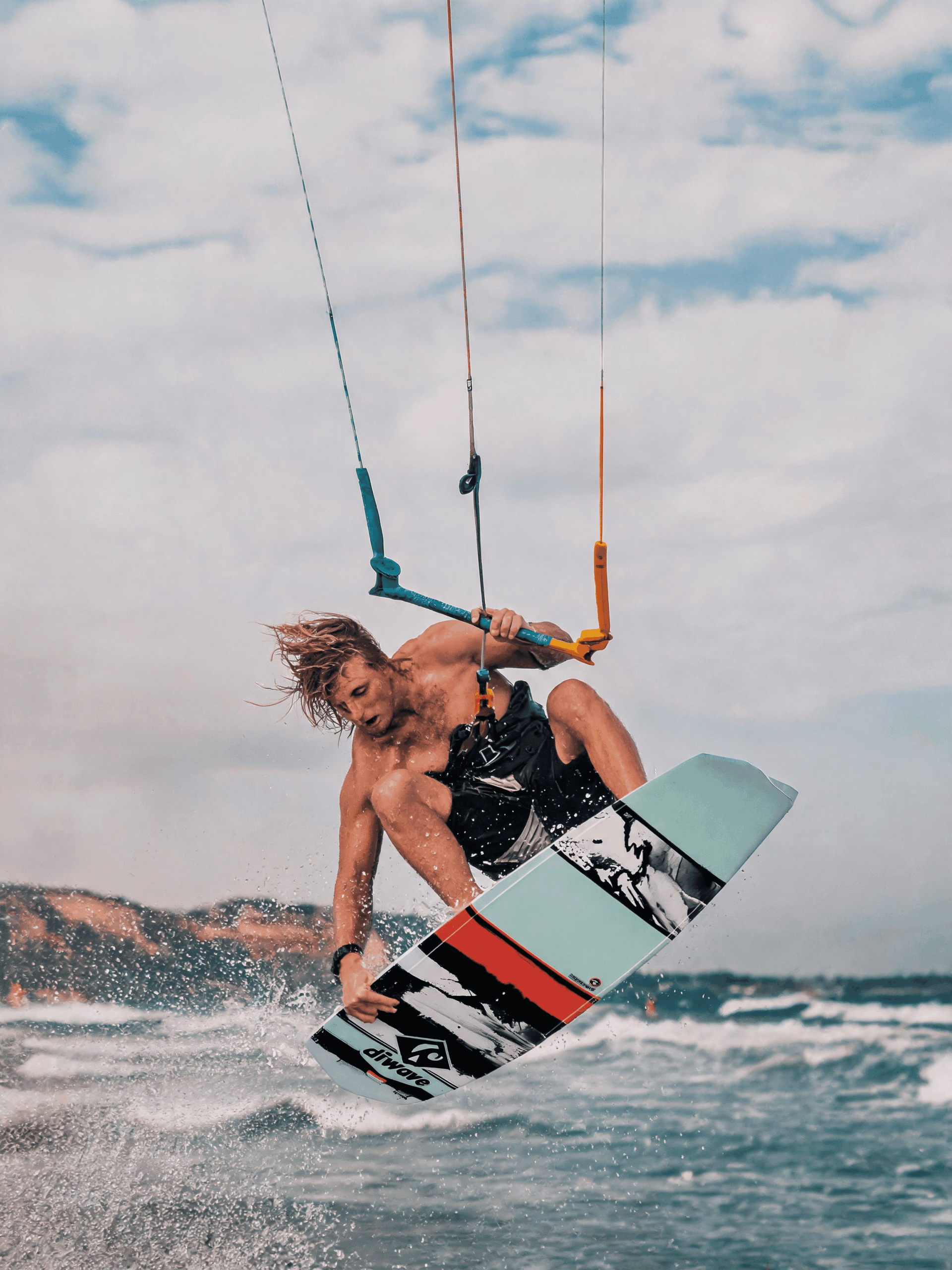 DIWAVE Flow Rider | Tabla de Kitesurf para Progresión e Intermedio - Imagen 4