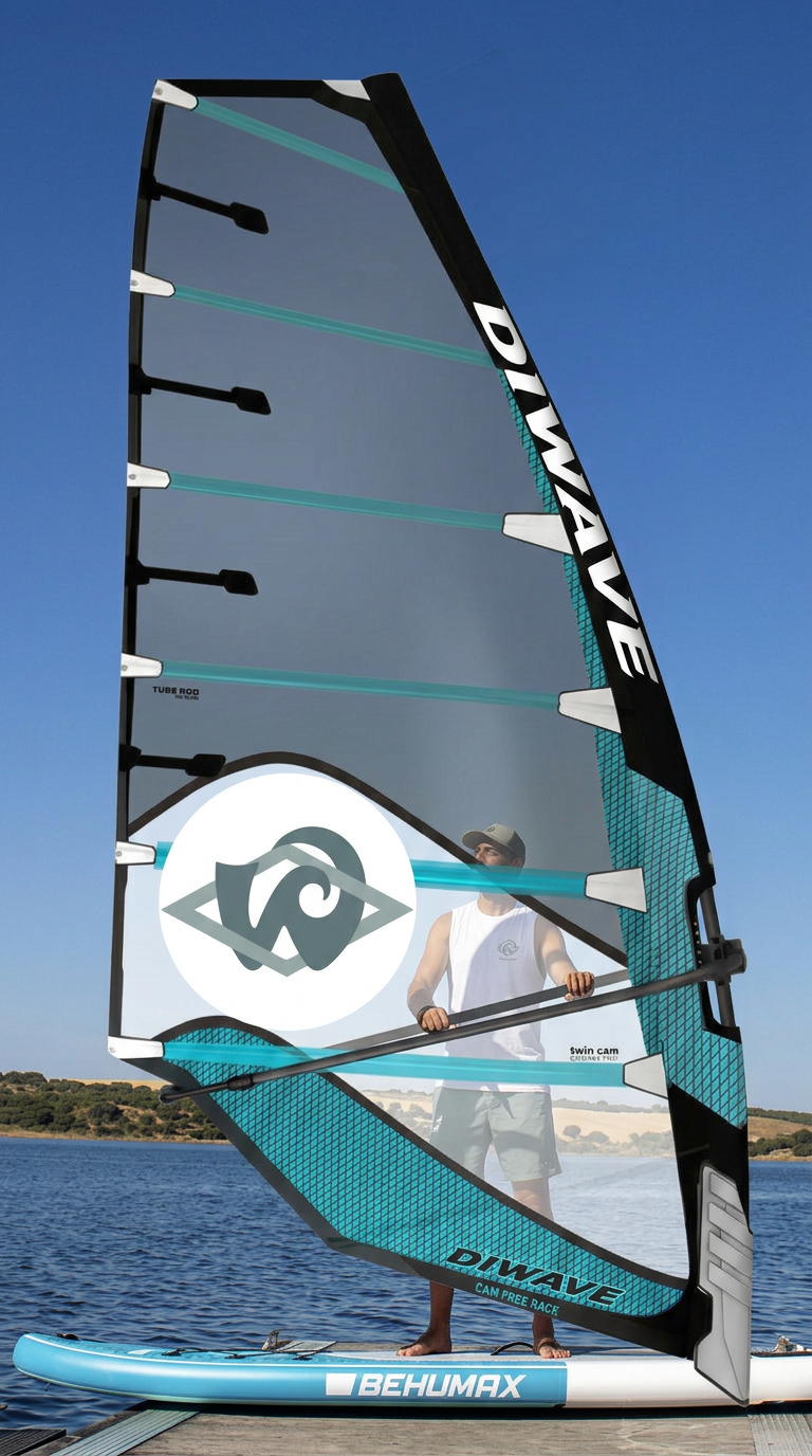 DIWAVE Breeze Freeride | Vela de Windsurf Versátil y Estable - Imagen 2